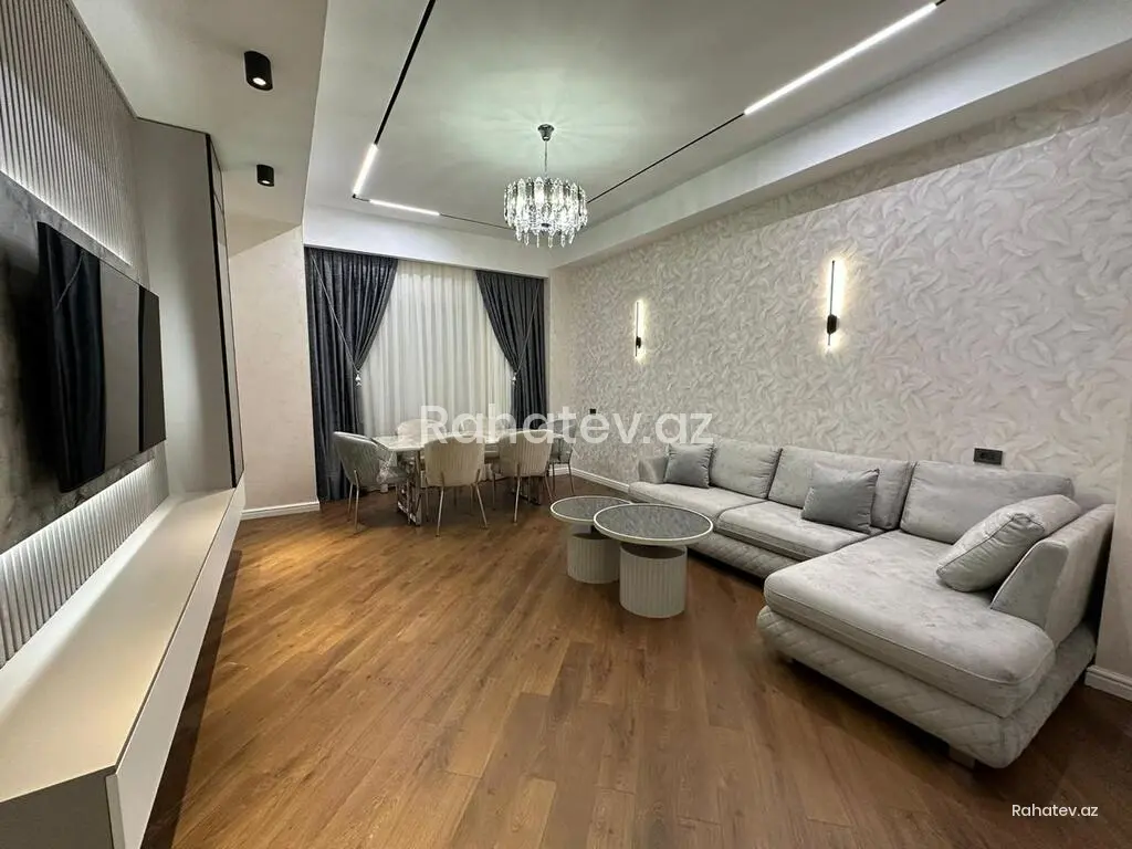 İcarəyə verilir 3 otaqlı yeni tikili 145 m², Ağ şəhər q.